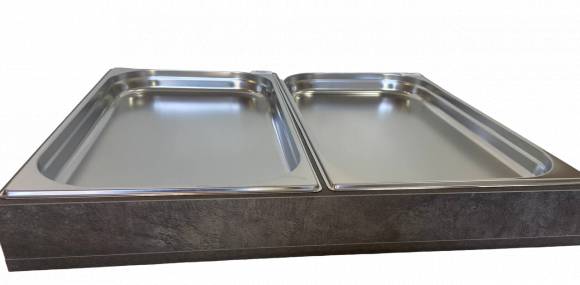 Диспенсер для гастроемкости серия RD1 материал ЛДСП GN1/1-2 (цемент темный) Диспенсер для гастроемкости серия RD1 материал ЛДСП GN1/1-2 (цемент темный)