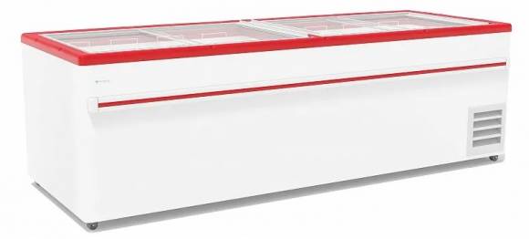 Ларь-бонета низкотемпературная GRC G 2500 (без надстройки) красная Ларь-бонета низкотемпературная GRC G 2500 (без надстройки) красная