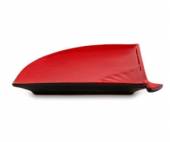 Блюдо веер 210х210мм Киото Блэк энд Рэд 22766A/PT215