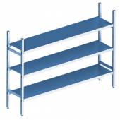 Cтеллажная система Polair LOAD.ME inox 3 яруса 1200x400x1600