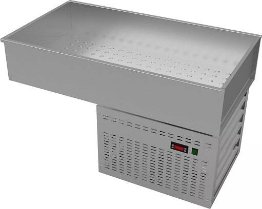 Ванна охлаждаемая встраиваемая для льда Gastrolux ВОВ-176/Л