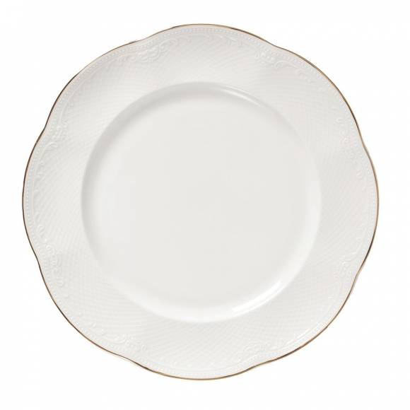 Тарелка 27 см, фарфор, Aristocrat Gold Noble 313006-Gold /6/ Тарелка 27 см, фарфор, Aristocrat Gold Noble 313006-Gold /6/