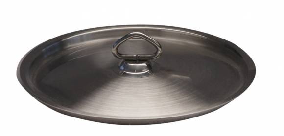Крышка нерж. 280мм (Luxstahl) кт1377