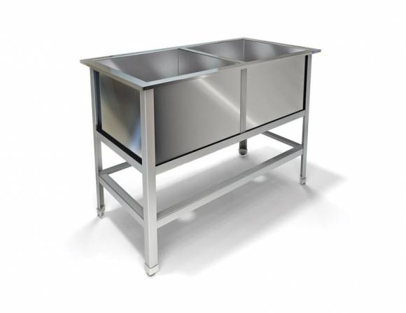 Ванна моечная сварная Kayman ВМ-412/600 Ванна моечная сварная Kayman ВМ-412/600