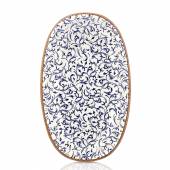 Блюдо овальное 24*14 см фарфор Tinta Edera By Bone TN-ED-ZT-24-OV /6/ Блюдо овальное 24*14 см фарфор Tinta Edera By Bone TN-ED-ZT-24-OV /6/