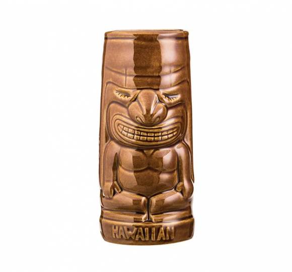 Стакан для коктейля 450 мл. d=73 мм. h=170 мм. керамика, коричневый Тики 80693