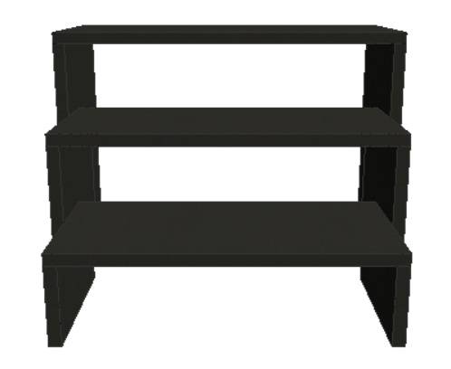 Горки для блюд серия RD2 композит набор 3шт цвет черный Горки для блюд серия RD2 композит набор 3шт цвет черный