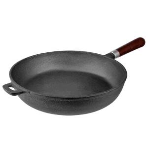 Сковорода 270мм чугун ProHotel ручка дерево HER26 Сковорода 270мм чугун ProHotel ручка дерево HER26