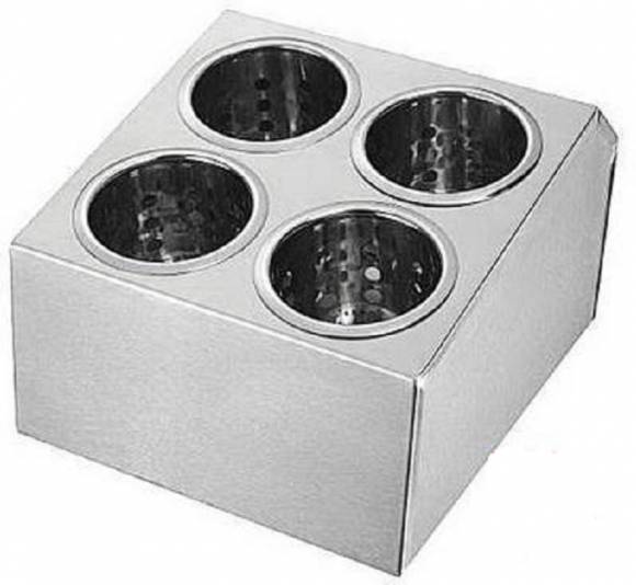 Емкость для столовых приборов металл 4 отделения MVQ 15104SA