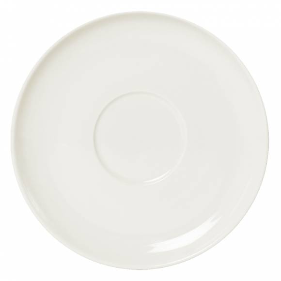 Блюдце к чайной чашке 16см, фарфор NOBLE Fine Plus 095309A