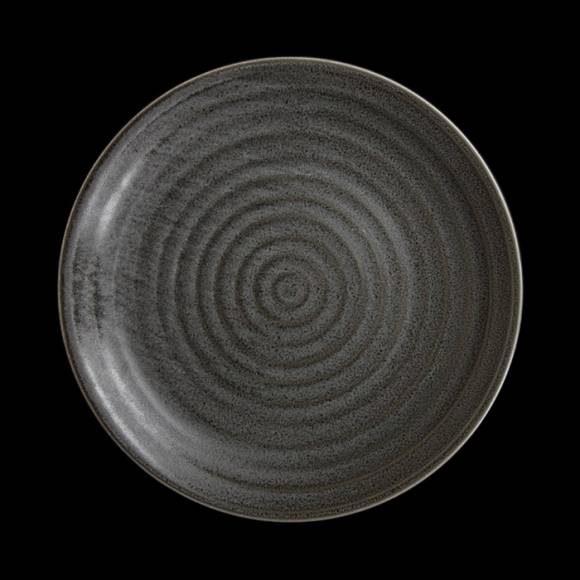 Тарелка мелкая без бортов 283 мм Corone Urbano серый 10512cem Тарелка мелкая без бортов 283 мм Corone Urbano серый 10512cem