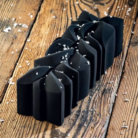 Форма для мороженого/суфле 3D "Аканто" 251х83мм h79мм (объем 1,25л), силикон Pavoni KE067S