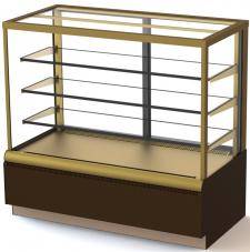 Витрина холодильная KC70 VV 1,3-1 STANDARD 0102-0109 (ВХСв-1,3д Carboma Cube Люкс)