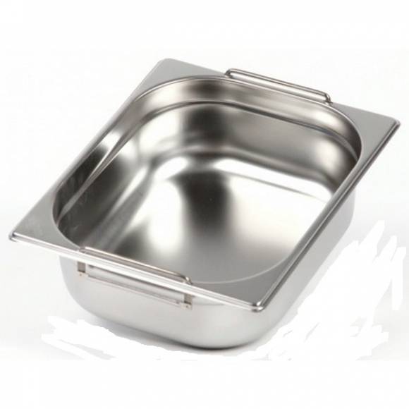Гастроемкость GN1/2-100 MGSteel нерж. с ручками 6.5л