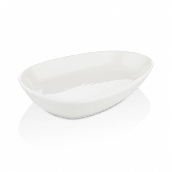 Блюдо овальное 19*13 см,фарфор Island White By Bone IS-19-OV /12/