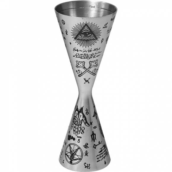 Джиггер нерж. 60/90 мл, D=45,H=145мм Афродита Lumian L0389