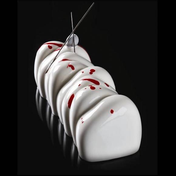 Форма для мороженого/суфле 3D "Бильбао" 250х85мм h75мм (объем 1,15л), силикон Pavoni KE033S Форма для мороженого/суфле 3D "Бильбао" 250х85мм h75мм (объем 1,15л), силикон Pavoni KE033S