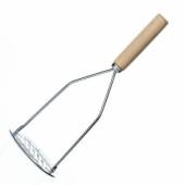 Толкушка-картофелемялка 255 мм. нерж. с дерев. ручкой /1/2 1254 Толкушка-картофелемялка 255 мм. нерж. с дерев. ручкой /1/2 1254