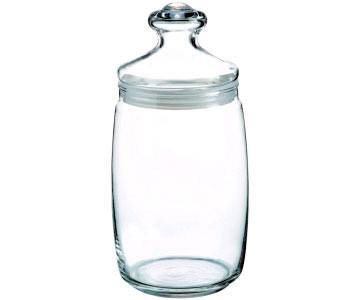 Банка для сыпучих 1500мл Cesni Pasabahce-завод Бор с крышкой стекл. 97426 /6/