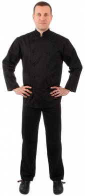 Брюки повара летние р-р 46 черные 00200 со216 Брюки повара летние р-р 46 черные 00200 со216