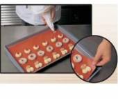 Коврик силиконовый 595х395мм красный Martellato SILICOPAT1/R  1810