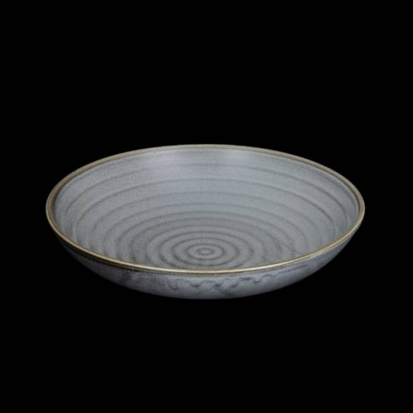 Тарелка для пасты 255 мм 1650 мл Corone Urbano серый 11018cem Тарелка для пасты 255 мм 1650 мл Corone Urbano серый 11018cem