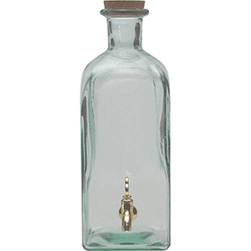 Банка-емкость с краном, пробкой Бочка стекло 2л H=29см San Miguel 5020G 02123837