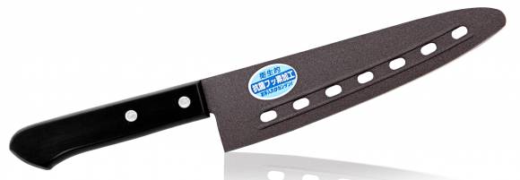 Нож Шеф Tojiro Teflon Series 185мм сталь Мо-V покрытие Teflon, рукоять пластик #3000 FA-99