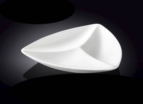 Менажница 3 секции 240мм треугольная Wilmax WL-992585 /3/24/ Менажница 3 секции 240мм треугольная Wilmax WL-992585 /3/24/