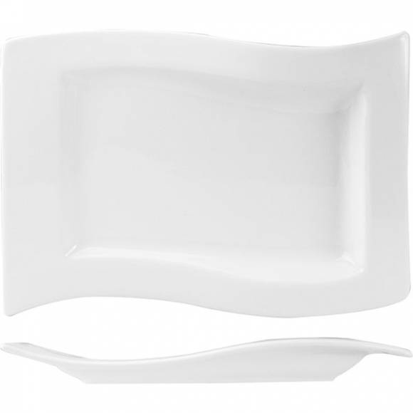 Блюдо прямоугольное H=27 L=330 B=210мм «Кунстверк» A2012 /1/12/