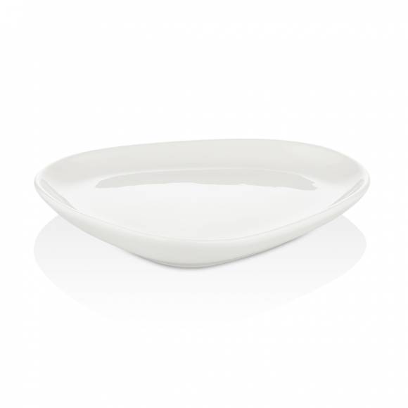 Тарелка мелкая 32*27 см,фарфор Island White By Bone IS-32-DZ /6/ Тарелка мелкая 32*27 см,фарфор Island White By Bone IS-32-DZ /6/