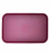 Поднос прямоугольный 52,5x32,5см вишневый поверхность шагрень (505) MGprof 1737 Поднос прямоугольный 52,5x32,5см вишневый поверхность шагрень (505) MGprof 1737