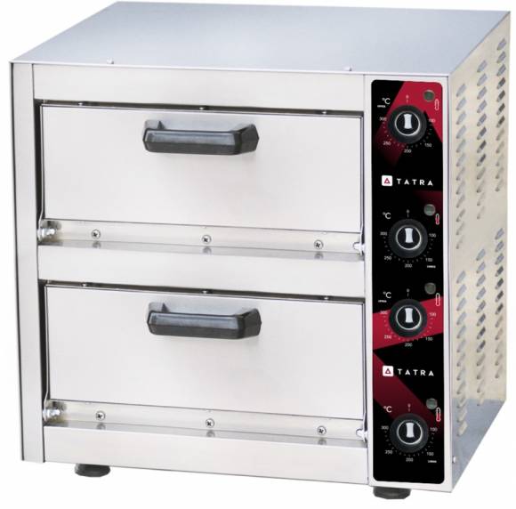 Печь для пиццы 2-камерная Tatra TPO 11 NW
