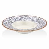 Тарелка для пасты,супа 400 мл 250мм фарфор Tinta Edera By Bone TN-ED-GT-25-CK /6/ Тарелка для пасты,супа 400 мл 250мм фарфор Tinta Edera By Bone TN-ED-GT-25-CK /6/