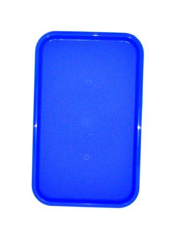 Поднос прямоугольный 53х33см синий (123) 39007  1737  мки121 /10/