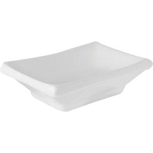 Соусник прямоугольный 400х60мм Kunstwerk фарфор белый A0312 03040585 Соусник прямоугольный 400х60мм Kunstwerk фарфор белый A0312 03040585