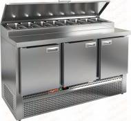 Стол холодильный для пиццы Hicold PZE1-111/GN (1/3) агрегат внизу Стол холодильный для пиццы Hicold PZE1-111/GN (1/3) агрегат внизу