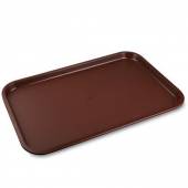 Поднос прямоугольный 41х30см прорезинен. коричневый MG 1216CTBr 45822 Поднос прямоугольный 41х30см прорезинен. коричневый MG 1216CTBr 45822