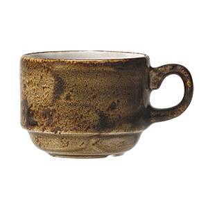 Чашка чайная «Крафт» 225мл фарфор Craft Brown 1132 0217  03140680 /6/