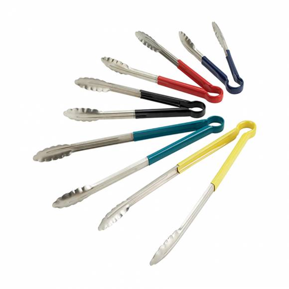 Щипцы для гриля с зеленой силиконовой ручкой 30см P.L. Proff Cuisine JQ-OT113 Щипцы для гриля с зеленой силиконовой ручкой 30см P.L. Proff Cuisine JQ-OT113