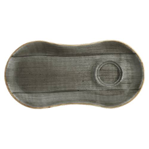 Блюдце для завтрака 25х12см фарфор Gourmet Aura Space Bonna /12/ ASC GRM 01 STB Блюдце для завтрака 25х12см фарфор Gourmet Aura Space Bonna /12/ ASC GRM 01 STB