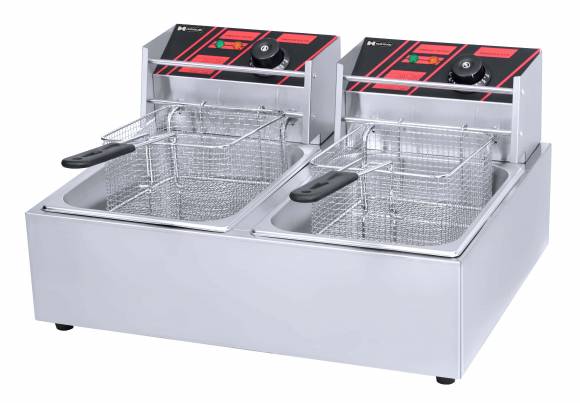 Фритюрница 6л+6л Hurakan HKN-FR66L Фритюрница 6л+6л Hurakan HKN-FR66L
