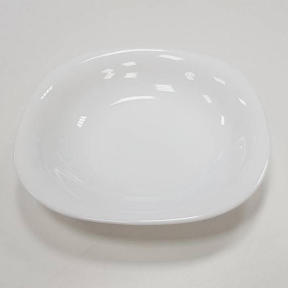 Тарелка глубокая Norma Classic 215x195мм опаловое стекло Тарелка глубокая Norma Classic 215x195мм опаловое стекло