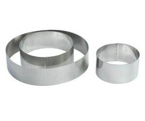 Форма для выкладки/выпечки Круг 100мм нерж. Высота 60мм. MGSteel CRR15
