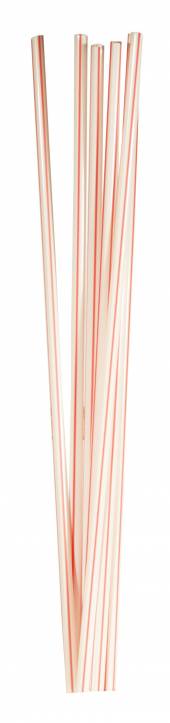 Трубочка для коктейля 0,5х24см полосатая прямая 1000шт/уп. 