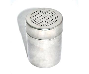 Емкость для сыпучих продуктов 300мл нерж. крышка с мелкими отверстиями (MGSteel) SPFLH10