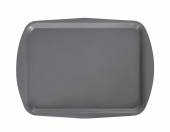 Поднос прямоугольный 49х36см серый с ручками полипропилен мки39/10 Поднос прямоугольный 49х36см серый с ручками полипропилен мки39/10