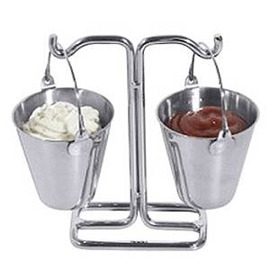 Подставка для емкостей для закусок Ведро Prohotel нерж. H=14,L=13.2см STD1314 04081319 Подставка для емкостей для закусок Ведро Prohotel нерж. H=14,L=13.2см STD1314 04081319