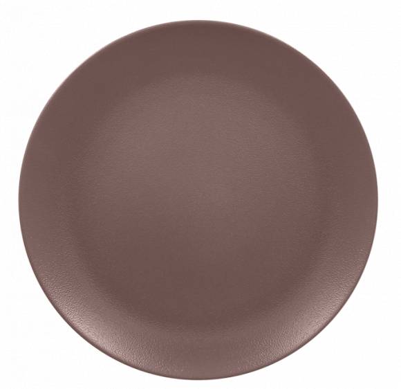 Тарелка плоская без полей 240мм RAK Porcelain Neo Fusion Mellow фарфор коричневый NFNNPR24CB /6/