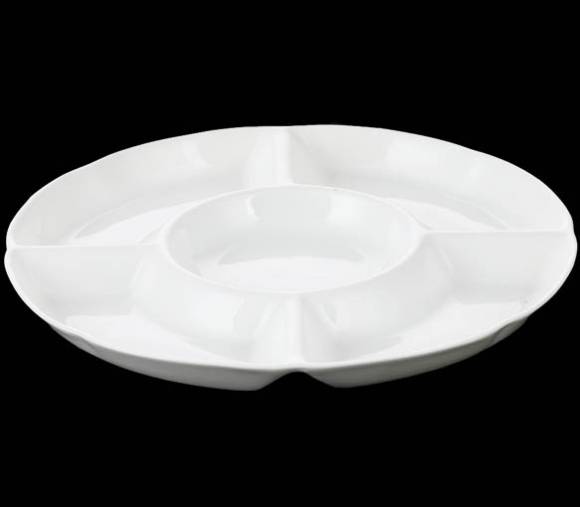 Менажница 5 секций 255мм круглая Wilmax WL-992019 /4/24/ Менажница 5 секций 255мм круглая Wilmax WL-992019 /4/24/